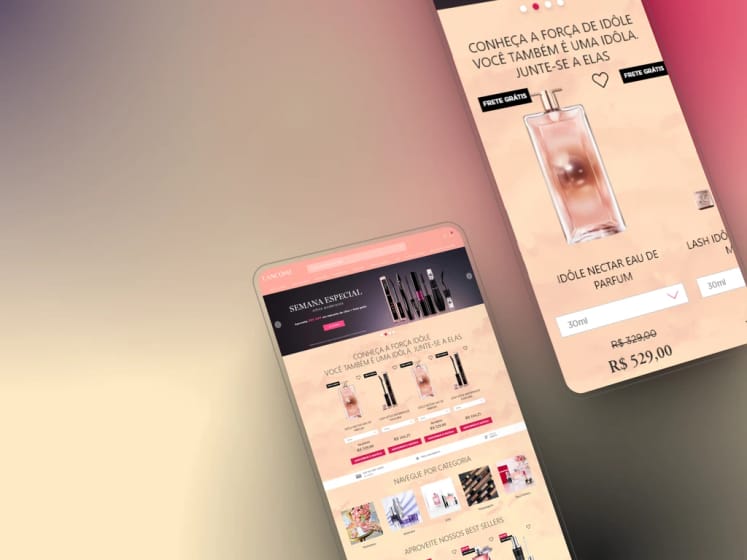 Campanha de Dia das Mães para Lancôme